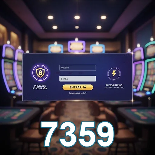 Ilustração de Acesse o aplicativo cassino 7359 para jogos rápidos